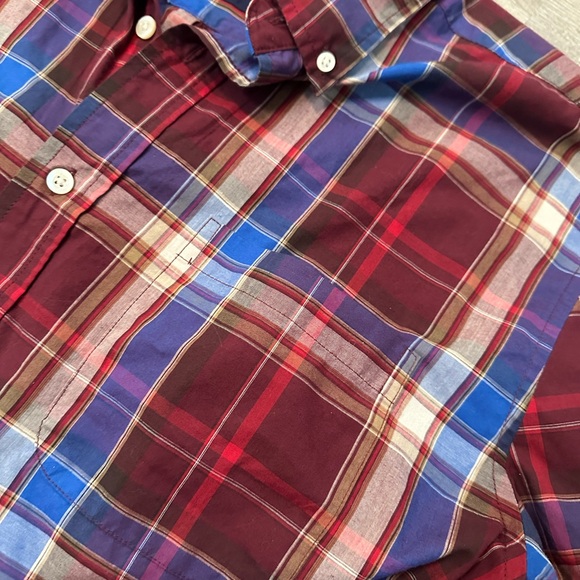 •SADDLEBRED• PLAID BUTTON UP - Picture 5 of 7